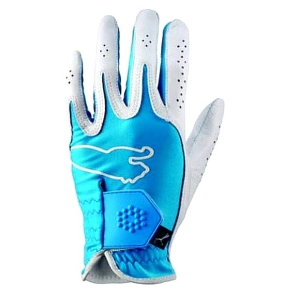 Puma Inchrist Golf Glove Light Blue - Picture 1 of 2